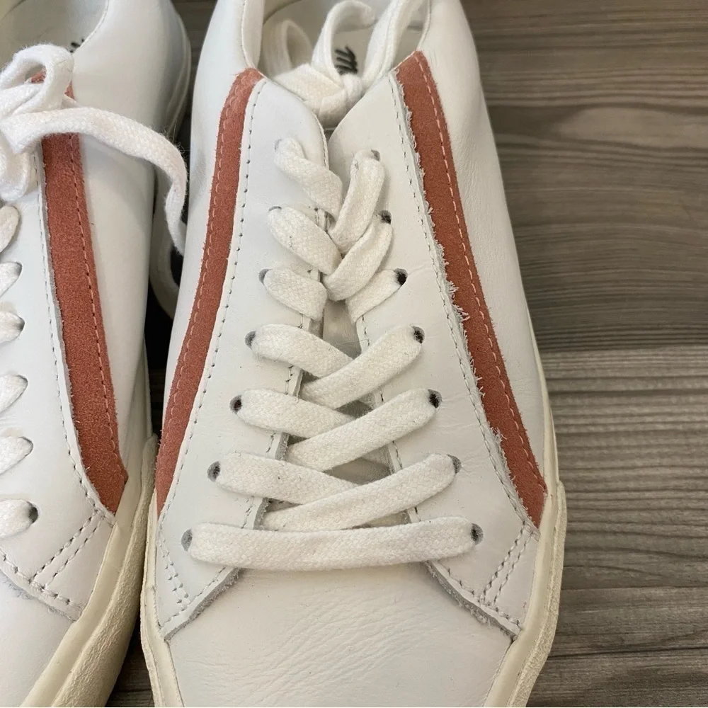 Madewell‎ White Leather Sneakers  7.5